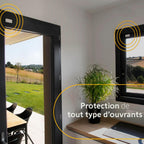 Pack 5 détecteurs IntelliTAG vibration intérieur extérieur détection avant ouverture