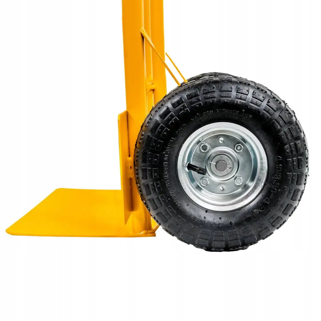 Wózek transportowy Młynarka dwukołowy 200 kg pneumatyczny stalowy 50x30 cm profesjonalny wytrzymały