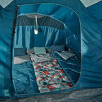Namiot 4-osobowy Arpenaz 4.1 kempingowy z przedsionkiem szybki montaż i wodoodporność idealny na camping