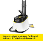 Nettoyeur vapeur SC 3 Deluxe 1900 W pression 3,5 bar réservoir 1 L chauffe 30 s surface 75 m²