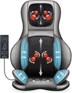 Siège massant Shiatsu dos cou pétrissage 2D 3D chaleur compresse réglable massage complet corps