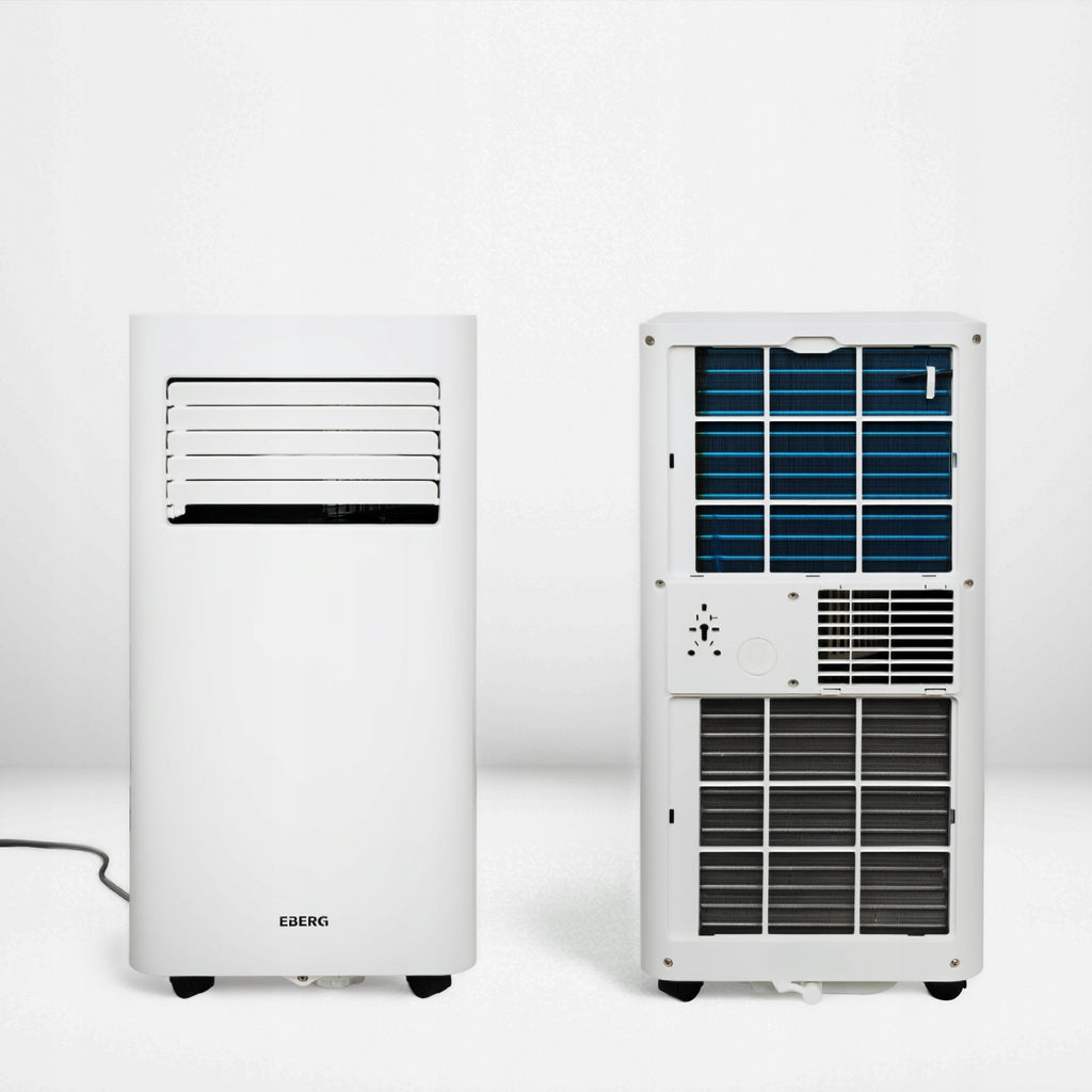 Przenośny klimatyzator z funkcją chłodzenia osuszania i wentylacji RIO R29E1 3kW 10000 BTU WiFi 24l/24h