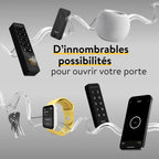 Smart Lock Ultra Serrure Connectée Avec Bluetooth Wi‑Fi Matter Et 3 Modes De Verrouillage