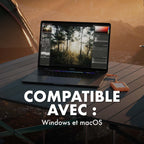 Disque dur externe portable Rugged Mini 2 To USB 3.0 2,5 pouces résistant chocs pression PC Mac iPad iPhone orange