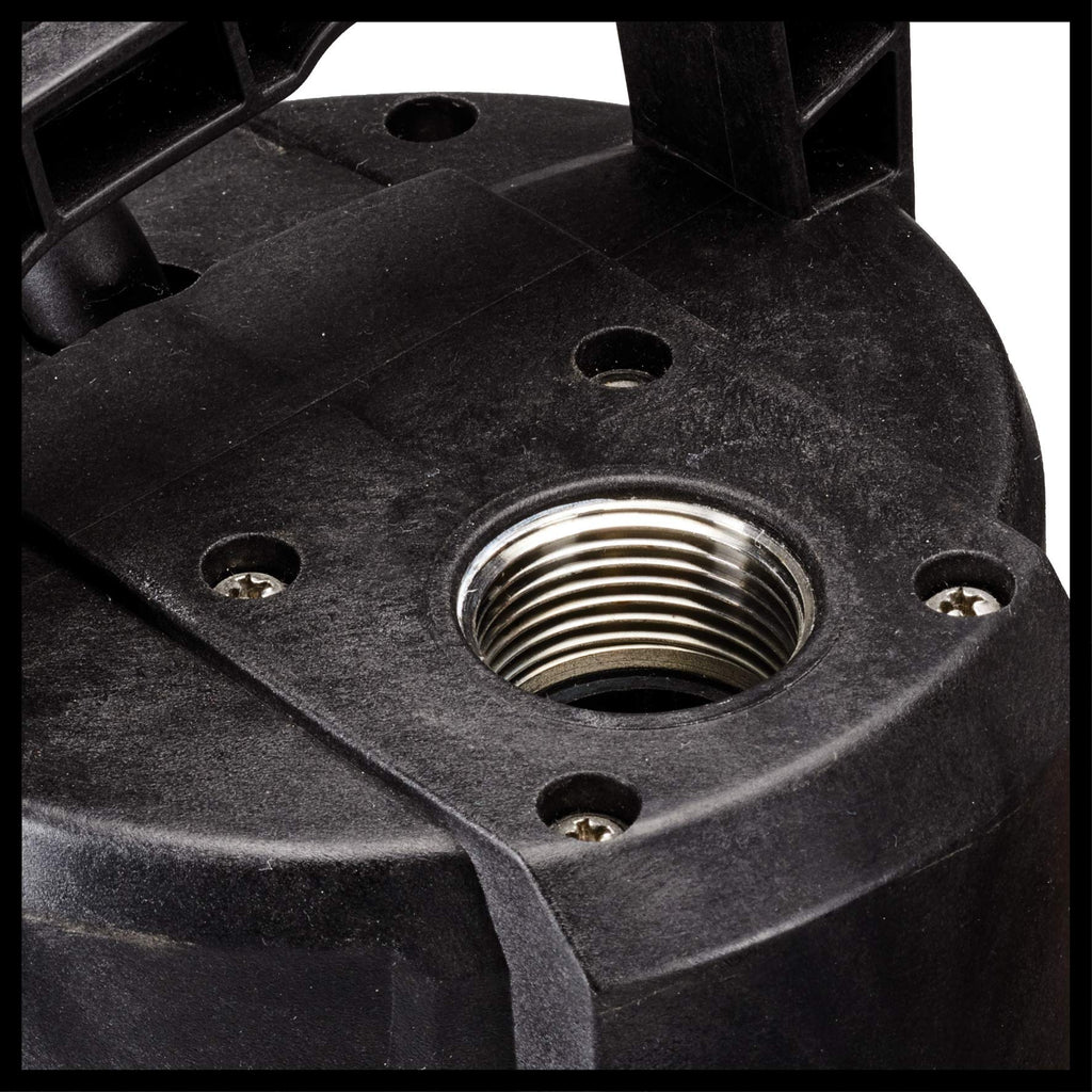 Pompe à eau immergée automatique GE-PP 1100 N-A 1100W débit 6000 l/h hauteur de levage 12 m câble 15 m en acier inoxydable