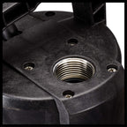 Pompe à eau immergée automatique GE-PP 1100 N-A 1100W débit 6000 l/h hauteur de levage 12 m câble 15 m en acier inoxydable
