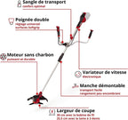 Débroussailleuse sans fil AGILLO 36/255 BL Solo 36 V Brushless coupe 30 cm 6300 tr/min lame 255 mm sans batterie