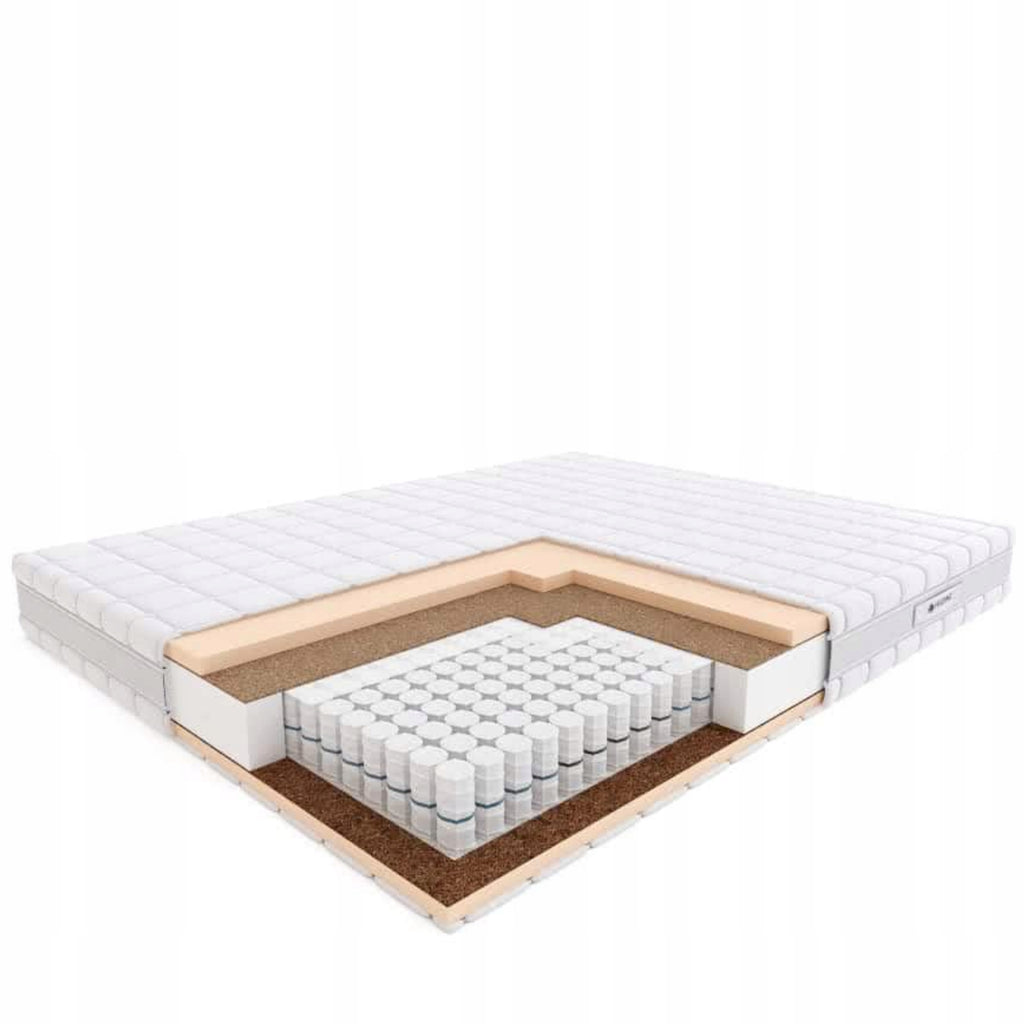Materac sprężynowy kieszeniowy Pasodoble 160x200 cm twardy H4/5 z pokrowcem Velvet