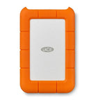 Disque dur externe portable Rugged Mini 2 To USB 3.0 2,5 pouces résistant chocs pression PC Mac iPad iPhone orange