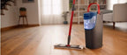 Zestaw mop płaski H2prO z wiadrem 2 zbiorniki system separacji czystej i brudnej wody do mycia podłóg