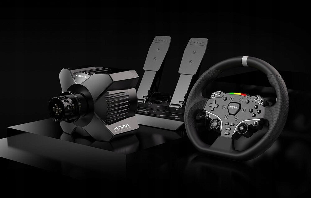 Direct Drive Racing Wheel Bundle R3 RS074 for PC 3.9 Nm Force Feedback Wheel Base with Pedals