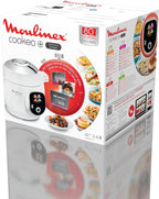 Multicuiseur intelligent Cookeo CE854110 6 L 1600 W avec 80 recettes intégrées 6 modes de cuisson blanc