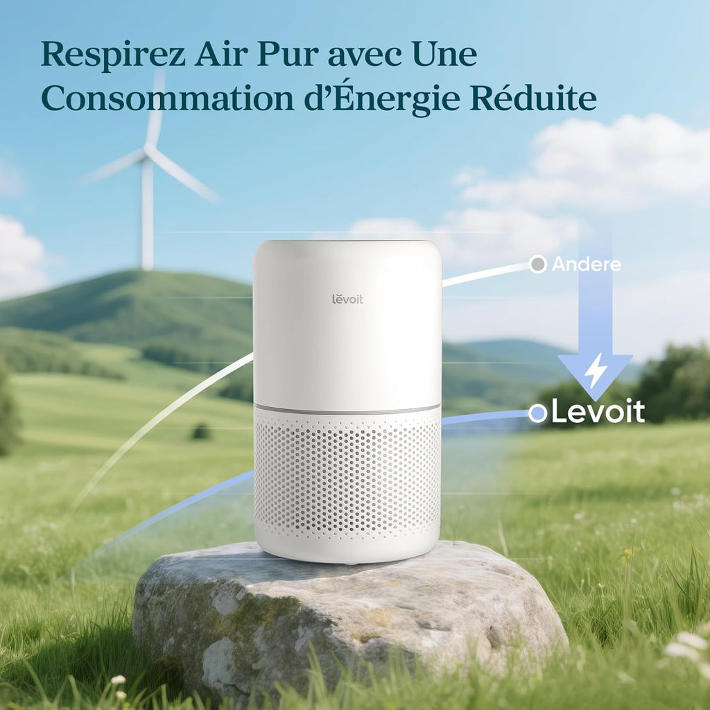 Purificateur d’air Core 300S HEPA pour 50 m² contrôle app Alexa capteur qualité air 22 dB