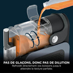 Machine à boissons glacées FS301EU capacité 1,9 L avec 5 programmes pour granités cocktails frappés milkshakes et jus glacés