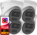 4MP IP PoE Dome Camera IPC-T241H-C 2.8mm Lens Outdoor Security Camera IP67 IR 20m Motion Detection ONVIF 4 Pack