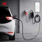 Przenośna ładowarka do samochodów elektrycznych EV Typ 2 11 kW 400 V przewód 7 m sterowanie Wi-Fi