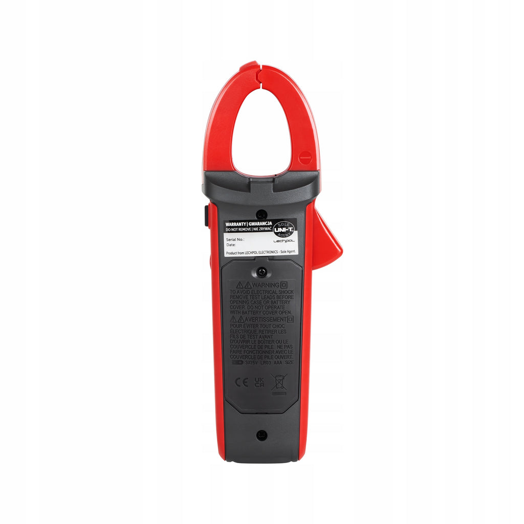 Clamp Meter UT216C Digital Multimeter LCD 6000 Counts AC DC Voltage Current Resistance Temperature Measurement