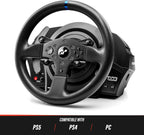 Ensemble volant et pédales T300 RS GT retour de force USB compatible PC PS4 PS5 capteurs HEART 16 bits noir