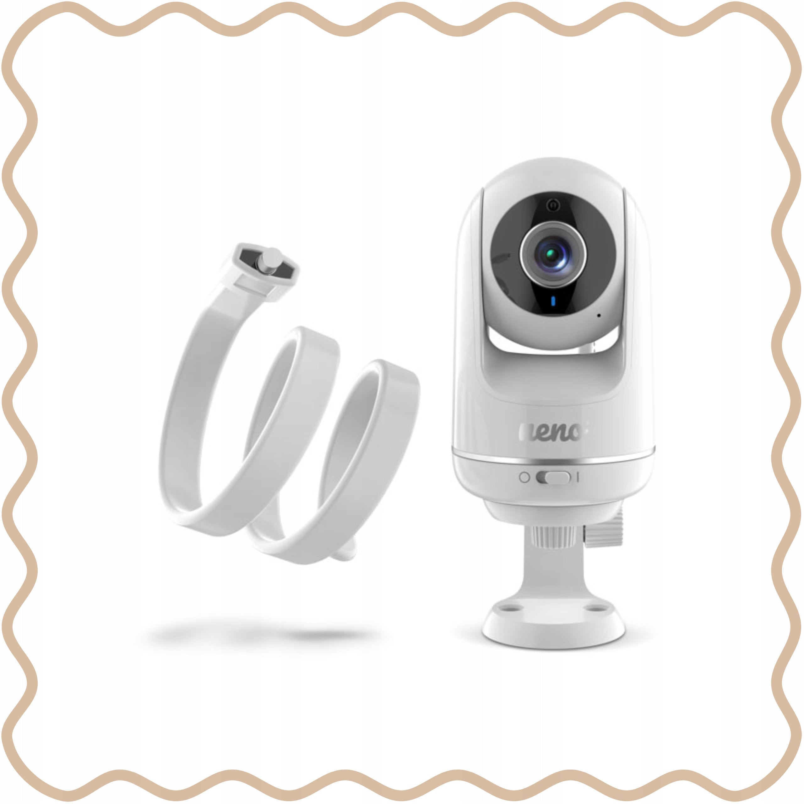 Video Baby Monitor Vista 2.4GHz HD Camera 5 Inch Display Night Vision Two Way Audio Temperature Sensor