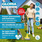 Coupe-bordures sans fil FineCut 18V 001300.0000 largeur de coupe 25 cm 9000 tr/min avec batterie 18V double lame guidon réglable 4,29 kg