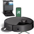 Robot aspirateur Roomba Plus 505 Combo autolavage séchage air chaud IA LiDAR autovidage 75 jours noir