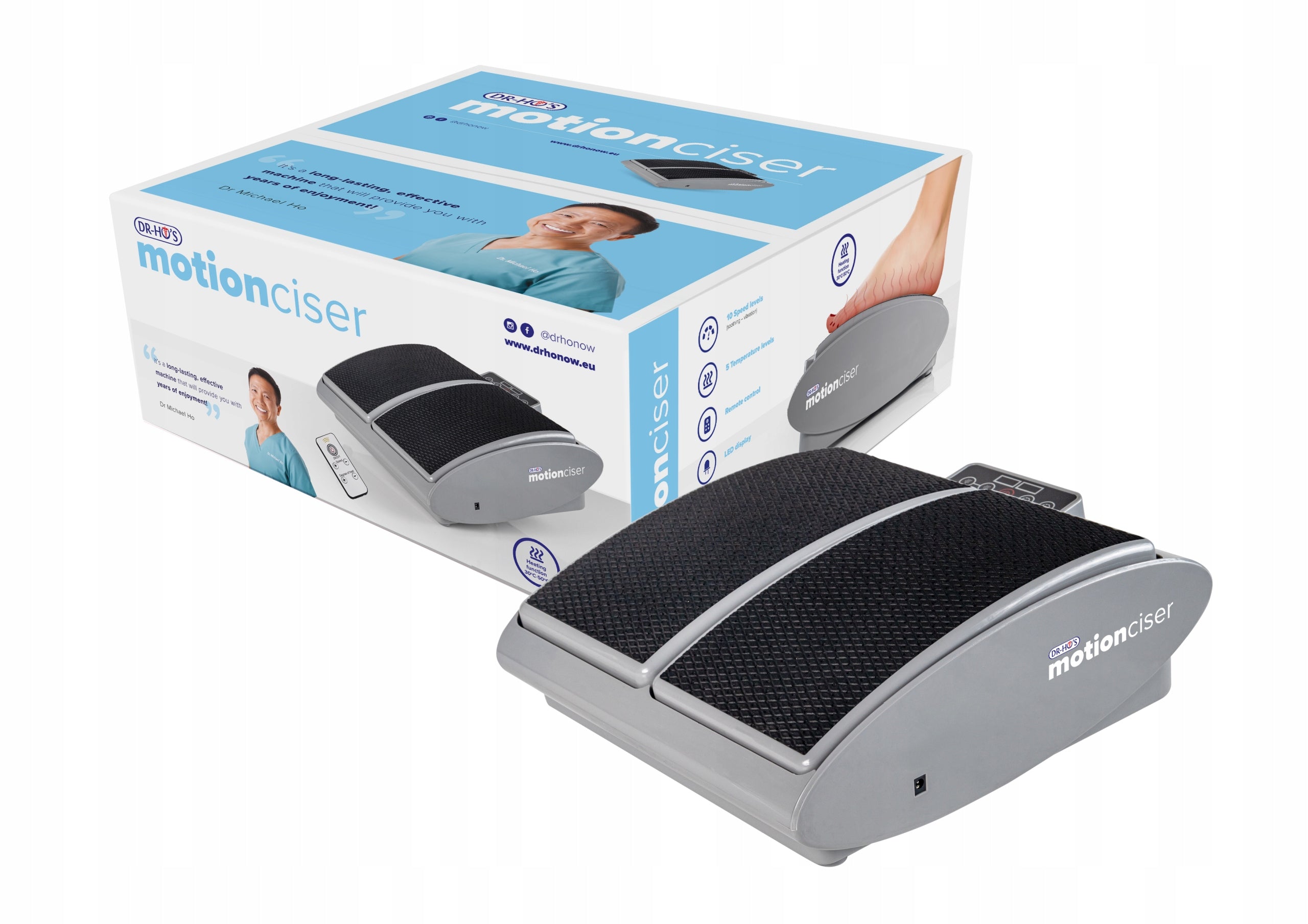 Masażer do stóp i nóg Motion Ciser MOCIS 60 W funkcja grzania masaż wibracyjny 10 poziomów
