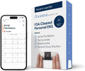Moniteur ECG personnel KardiaMobile 6L 6 dérivations smartphone détection fibrillation auriculaire 30 s autonomie 200 h