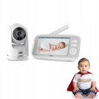 Video Baby Monitor Vista 2.4GHz HD Camera 5 Inch Display Night Vision Two Way Audio Temperature Sensor