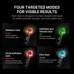 Appareil de soin du visage Age-R Booster Pro 6 en 1 massage beauté effet glass skin noir