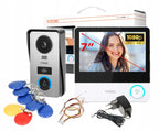 Nowy Kolorowy Wideodomofon Jednorodzinny 7 Cali Full HD 2 MPX z Monitorem do Bramy i Furtki
