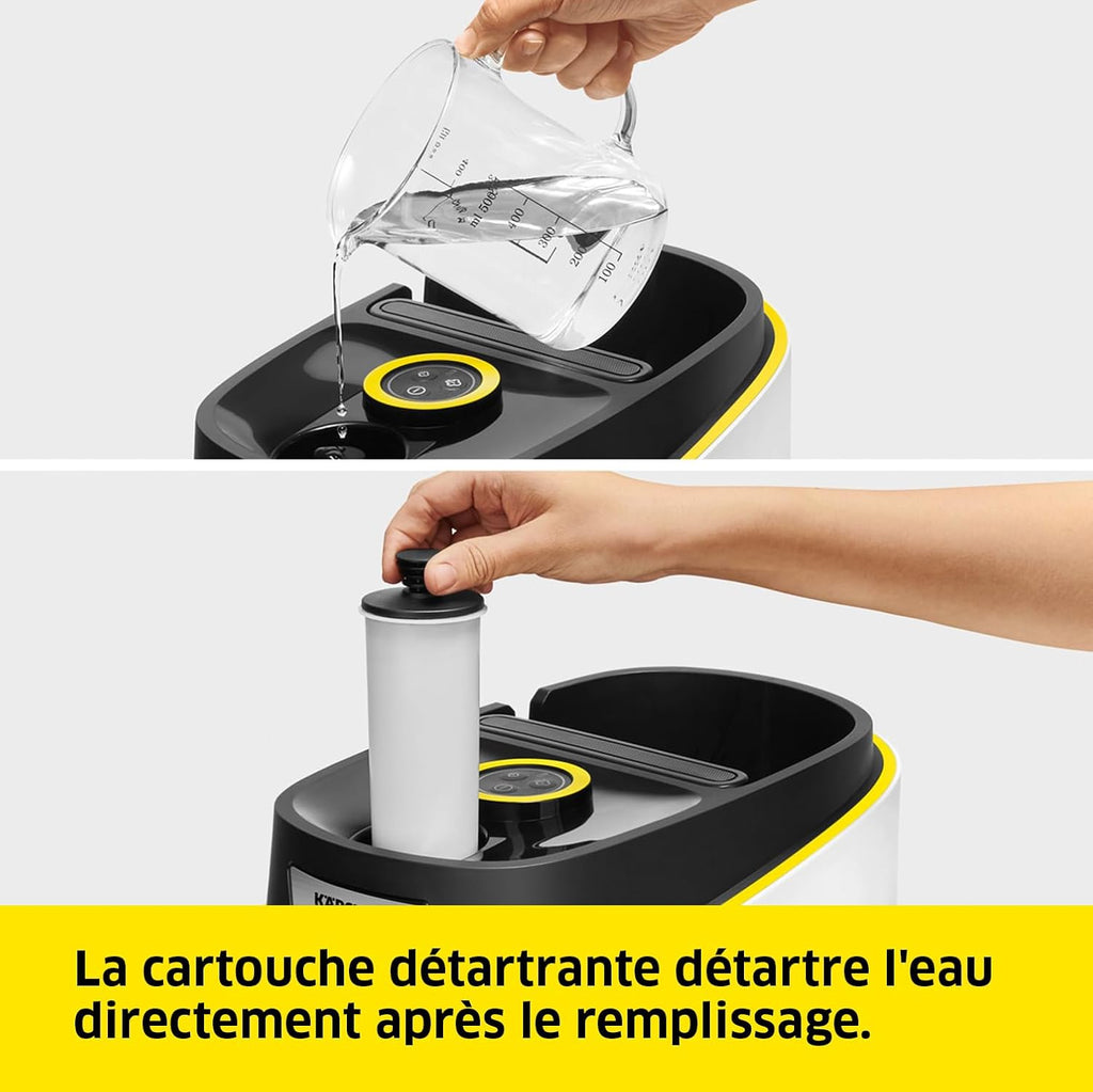 Nettoyeur vapeur SC 3 Deluxe 1900 W pression 3,5 bar réservoir 1 L chauffe 30 s surface 75 m²