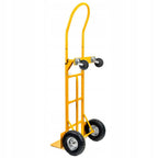 Wózek transportowy Młynarka dwukołowy 200 kg pneumatyczny stalowy 50x30 cm profesjonalny wytrzymały