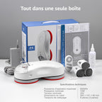 Robot nettoyeur de vitres S55 Pro 6500 Pa réservoir 80 ml navigation SLAM 4 pulvérisation HydroJet sécurité multicouche