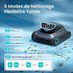 Robot piscine Scuba S1 nettoyage sol parois ligne eau 240 min filtration fine navigation intelligente app