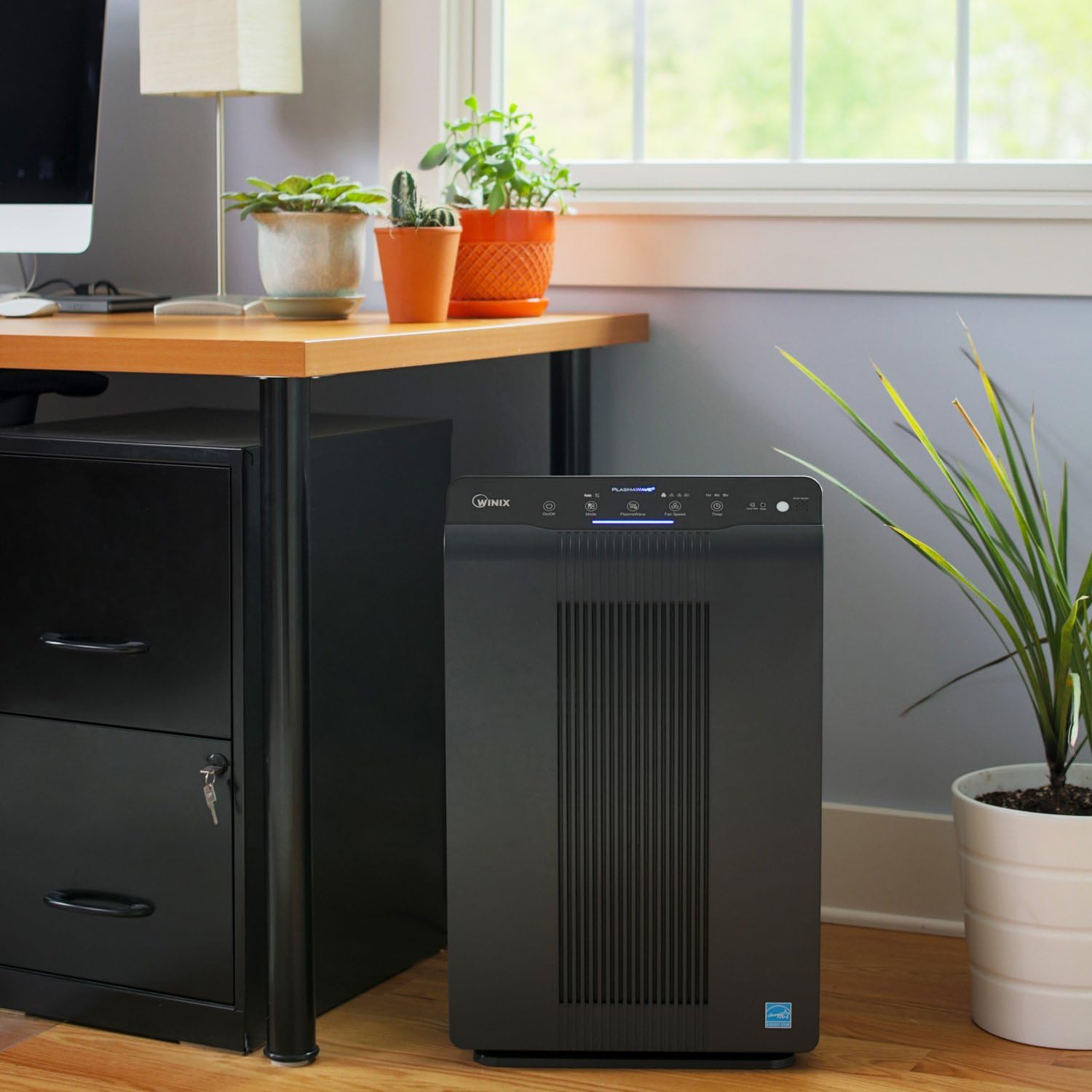 Purificateur d’air 5500-2 HEPA charbon actif PlasmaWave CADR 390 m³ h pour 99 m² capteur PM2.5
