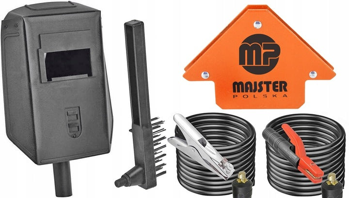 Uniwersalna profesjonalna spawarka inwerterowa aluminium MIG FLUX MMA TIG migomat 255 MP0117