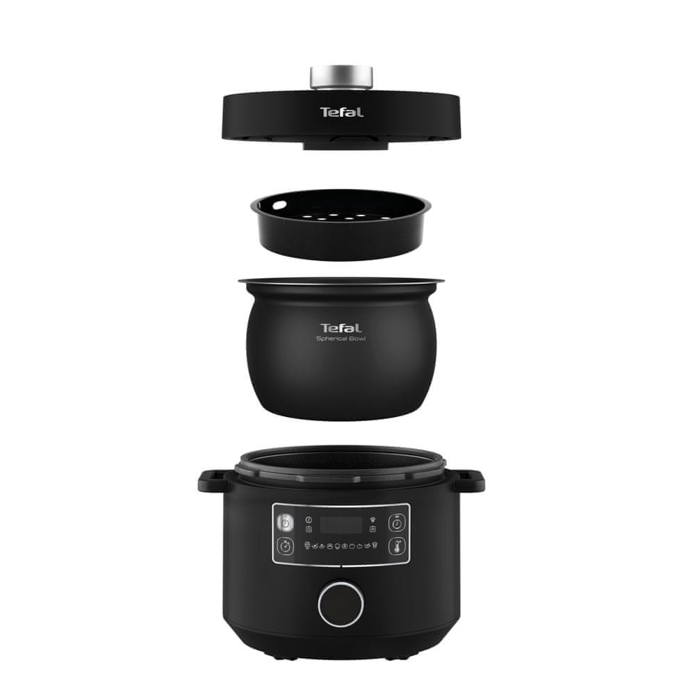 Multicooker elektryczny CY754830 4.8 l 1090 W z 10 programami gotowania pod ciśnieniem funkcją podgrzewania i opóźnionym startem