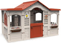 Maison enfant extérieur Le Chalet 89650 plastique robuste 159 x 103 x 104 cm 4 fenêtres montage facile dès 24 mois
