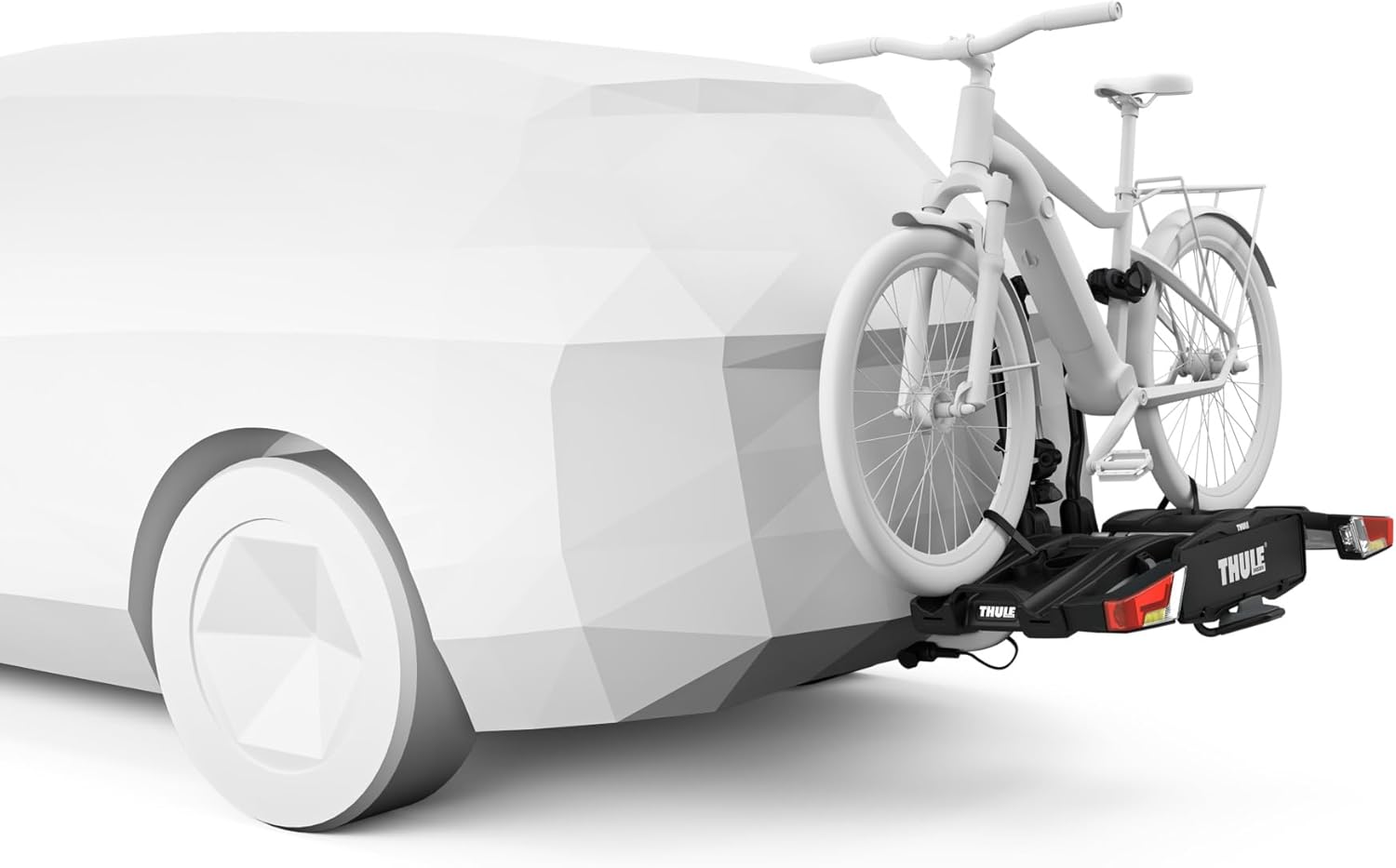 Porte-vélos sur attelage EasyFold XT 2 vélos aluminium pliable charge 60 kg pour vélos électriques et VTT