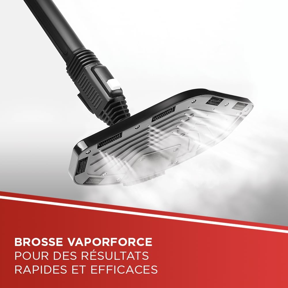Nettoyeur vapeur Smart 120 1500 W chaudière 4 bars réservoir 2 L chauffe 2 min avec 14 accessoires