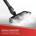 Nettoyeur vapeur Smart 120 1500 W chaudière 4 bars réservoir 2 L chauffe 2 min avec 14 accessoires