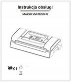 Profesjonalna zgrzewarka próżniowa do pakowania żywności VMPROFI duży zestaw XXL z pompą