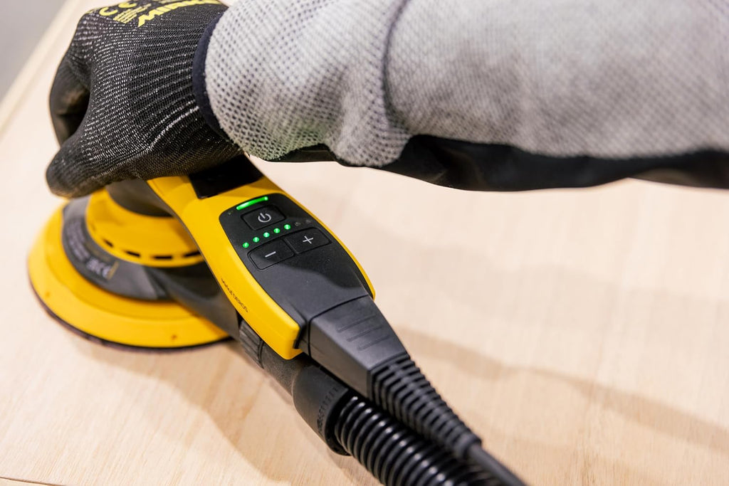 DEROS II 5650 Ponceuse Excentrique 400 W Ø125/150 mm Orbite 5 mm Avec Aspiration Intégrée