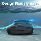 Robot piscine sans fil Scuba SE autonomie 90 min double moteur auto-parking drainage rapide pour piscines 80 m² gris