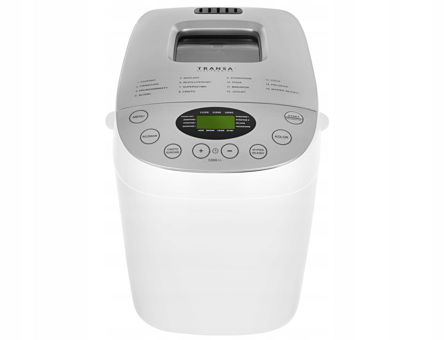 Wypiekacz automat do chleba 15 programów 2 mieszadła SmartBake 850W