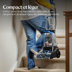 Shampouineuse PowerWash Compact Pet 600W nettoyage taches odeurs animaux canapé tissu tapis moquette