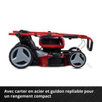 Tondeuse à gazon sans fil GP-CM 36/47 S HW Li Power X-Change 36V largeur de coupe 47 cm autotractée moteur sans charbon avec 4 batteries 4Ah