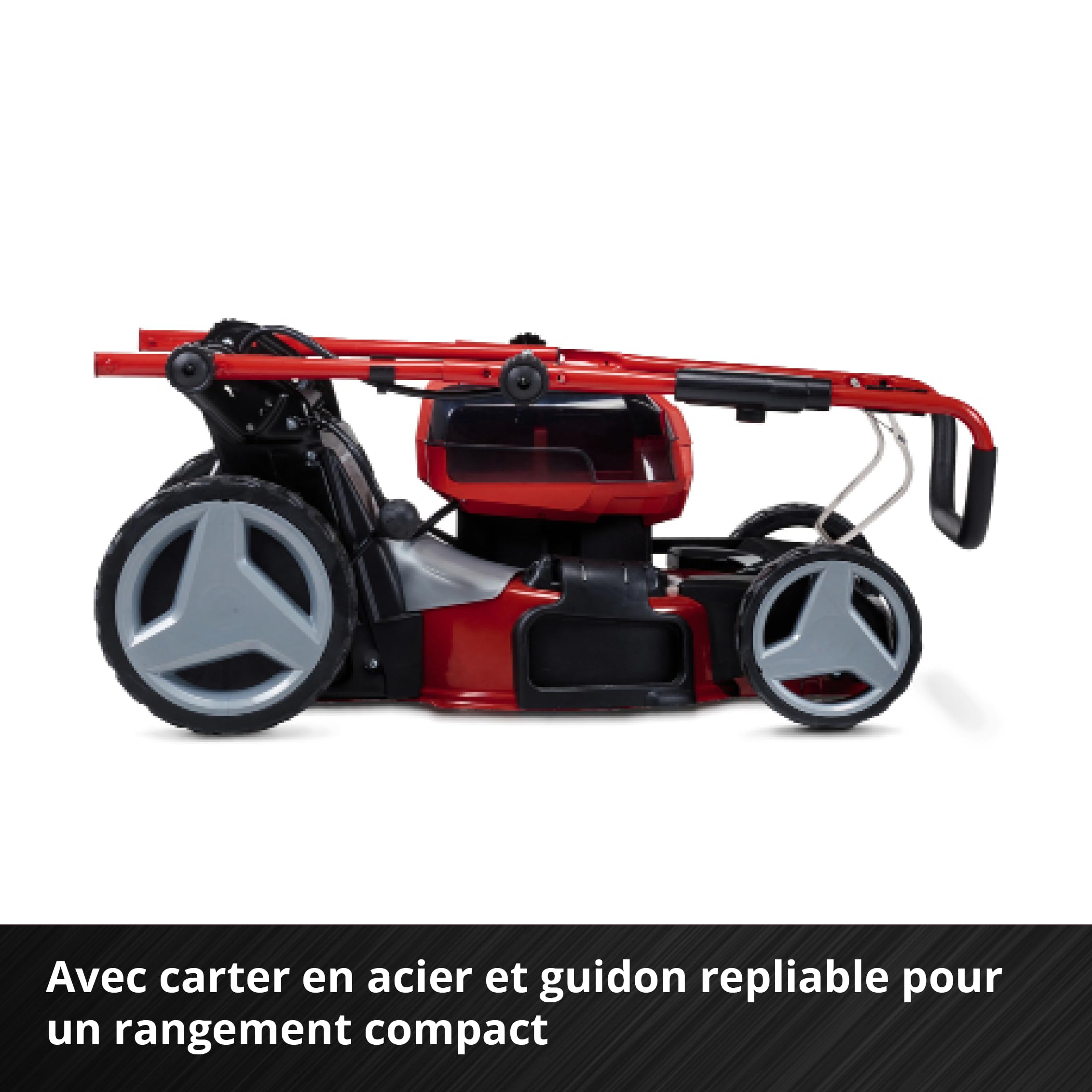 Tondeuse à gazon sans fil GP-CM 36/47 S HW Li Power X-Change 36V largeur de coupe 47 cm autotractée moteur sans charbon avec 4 batteries 4Ah