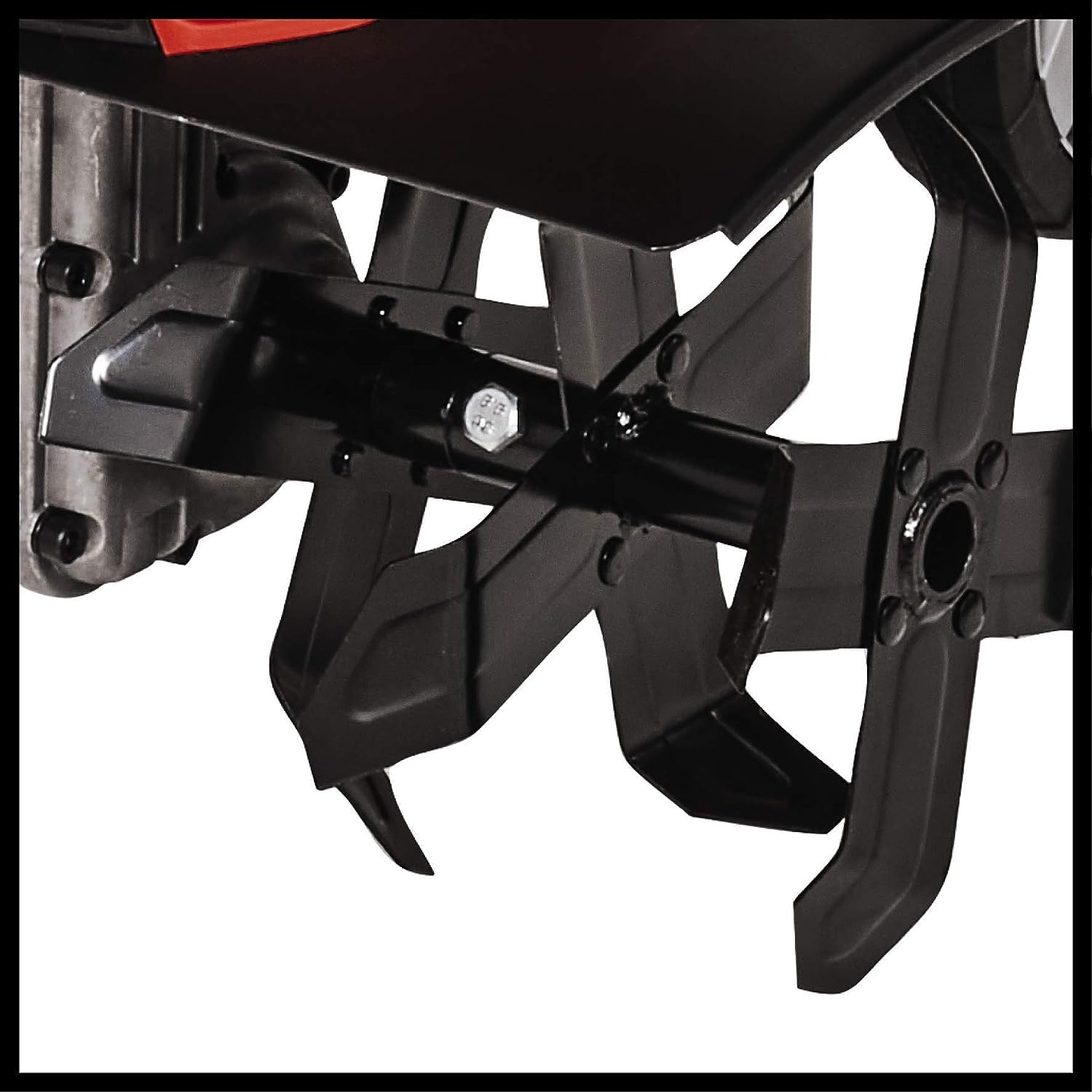 Motobineuse électrique GC-RT 1545 M 1500 W largeur 45,5 cm profondeur 220 mm 6 fraises guidon repliable sécurité 2 points