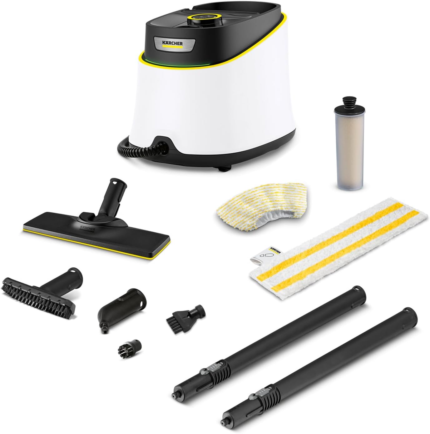 Nettoyeur vapeur SC 3 Deluxe 1900 W pression 3,5 bar réservoir 1 L chauffe 30 s surface 75 m²